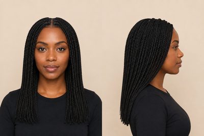 Knotless braids