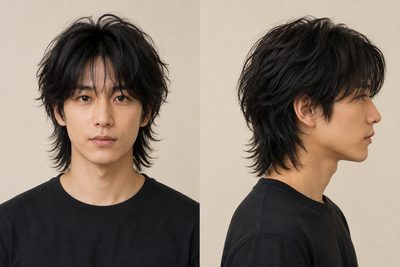 Wolf cut